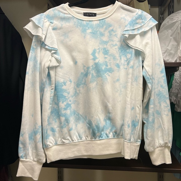 1. STATE Ruffle Sweatshirt - Picture 2 of 2